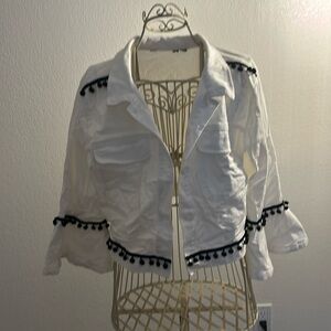 Bohemian style light jacket